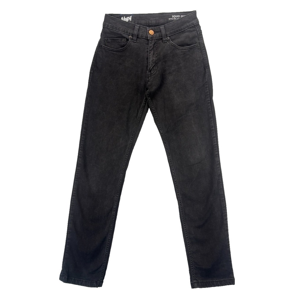 Mugsy Fulton's Jeans Mens Size 28x30 Dark Wash Slim Fit Stretch - Picture 1 of 15